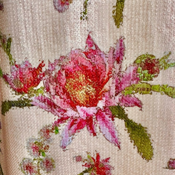 Rachel Zoe, sequin Long Dress, large - Picture 4 of 9